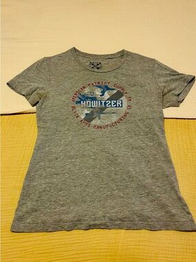 Howitzer Graphic Logo T-Shirt in Heather Gray